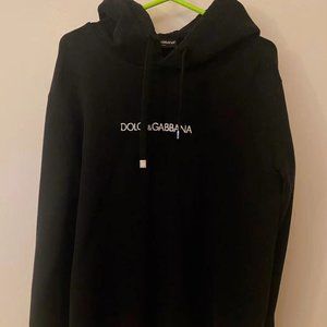 Dolce & Gabbana Embroidered Logo Hoodie